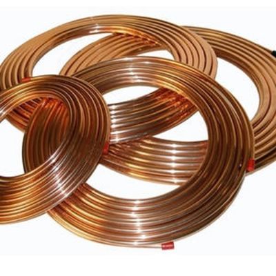 Ac Copper Pipe Welding 1 Meter UNS C 10100 Oxygen Free 9mm 10mm 12mm 20mm 25mm